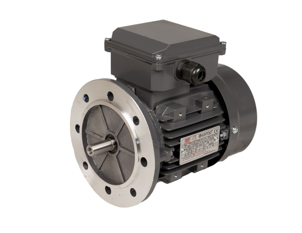 0.12KW Single Phase Perm Cap Motor 2P 230V IE2 56 Frame - Aluminium - TEC
