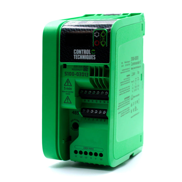 2.2kW Inverter 400VAC 3Ph Control Techniques Commander S100 - S100-02463-0A0000