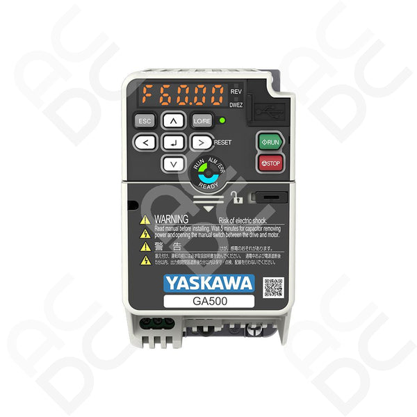 1.5kW HD/ 2.2kW ND Inverter 230VAC 1Ph - Yaskawa GA500 - GA50CB010EBA