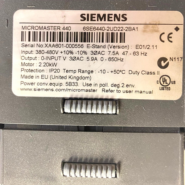 Siemens Inverter