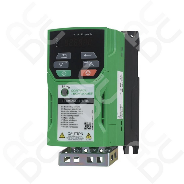 Commander C300 0.25kW AC Inverter (STO) - 230VAC 1Ph Input - C300-01200017