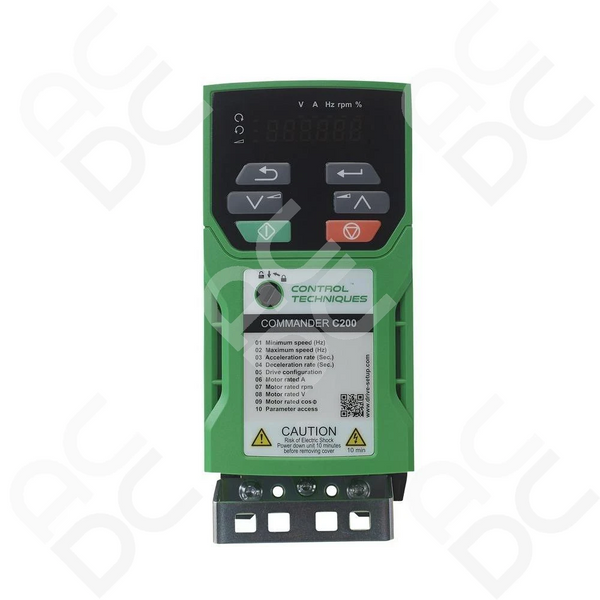 0.75kW Inverter 230VAC 1Ph - Commander C200-01200042