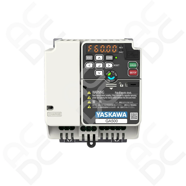 5.5kW HD/ 7.5kW ND Inverter 415VAC 3Ph - Yaskawa GA500 - GA50C4018EBA