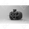 45kW Motor 4P 415V-690V IE3 225 Frame - Cast Iron - TEC - B3