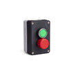 Control Box with 1 Green and 1 Red Stop Button - IP65 - EMAS