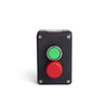 Control Box with 1 Green and 1 Red Stop Button - IP65 - EMAS
