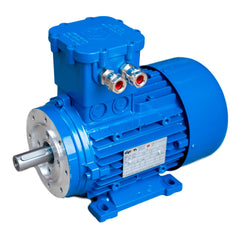 0.75kW ATEX Motor 4P B5 - Zone 1 - ELPROM/ORANGE1 - 230V-415V IE3 - 80B Frame - Aluminium