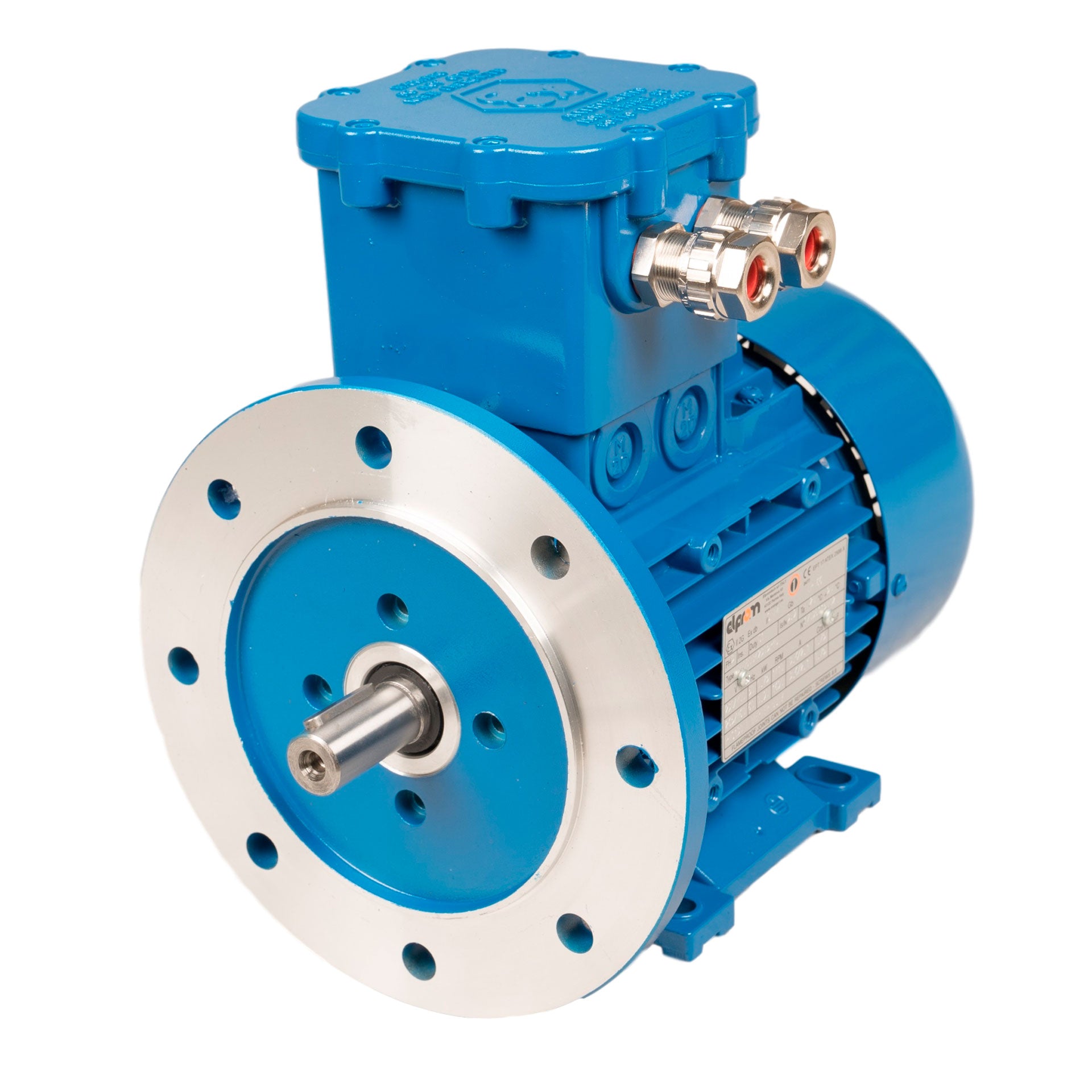 Ext Atex Motor 4kW ATEX Motor 6P B35 - Zone 1 - ELPROM/ORANGE1 - 230V-415V IE3 - 132K ...