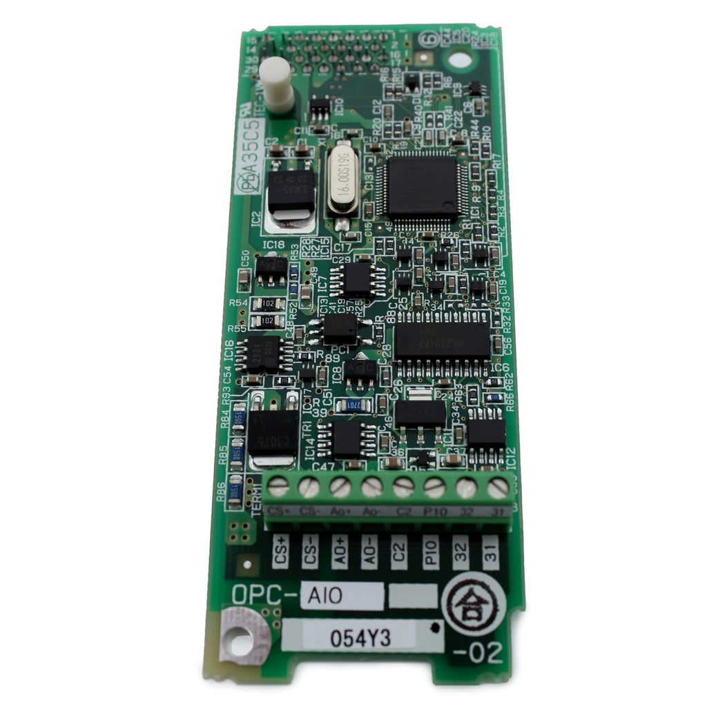 Fuji Electric OPC-AIO Analog Input/Output Interface Card | ACDC Drives