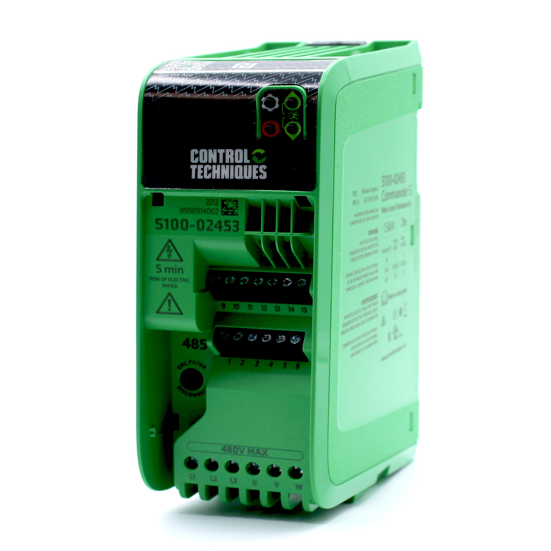 Commander S100 Control Techniques AC Drive Three Phase (3PH) 400VAC ...