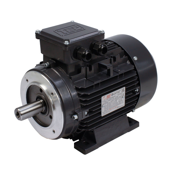 0.75kW Motor 4P 230V-415V IE3 80 Frame - Aluminium - TEC - B34