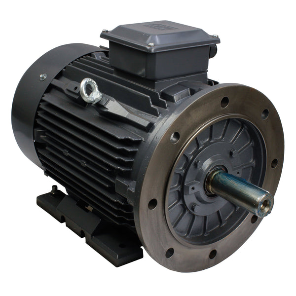 18.5kW Motor 2P 415V-690V IE3 160 Frame - Cast Iron - TEC - B35