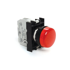 EMAS Red LED Pilot Light - B0K0XK - 100-230VAC
