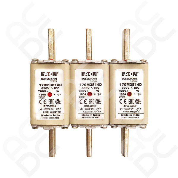 NH - GG Centered Tag Fuse 500VAC 100A | 100NHG000B