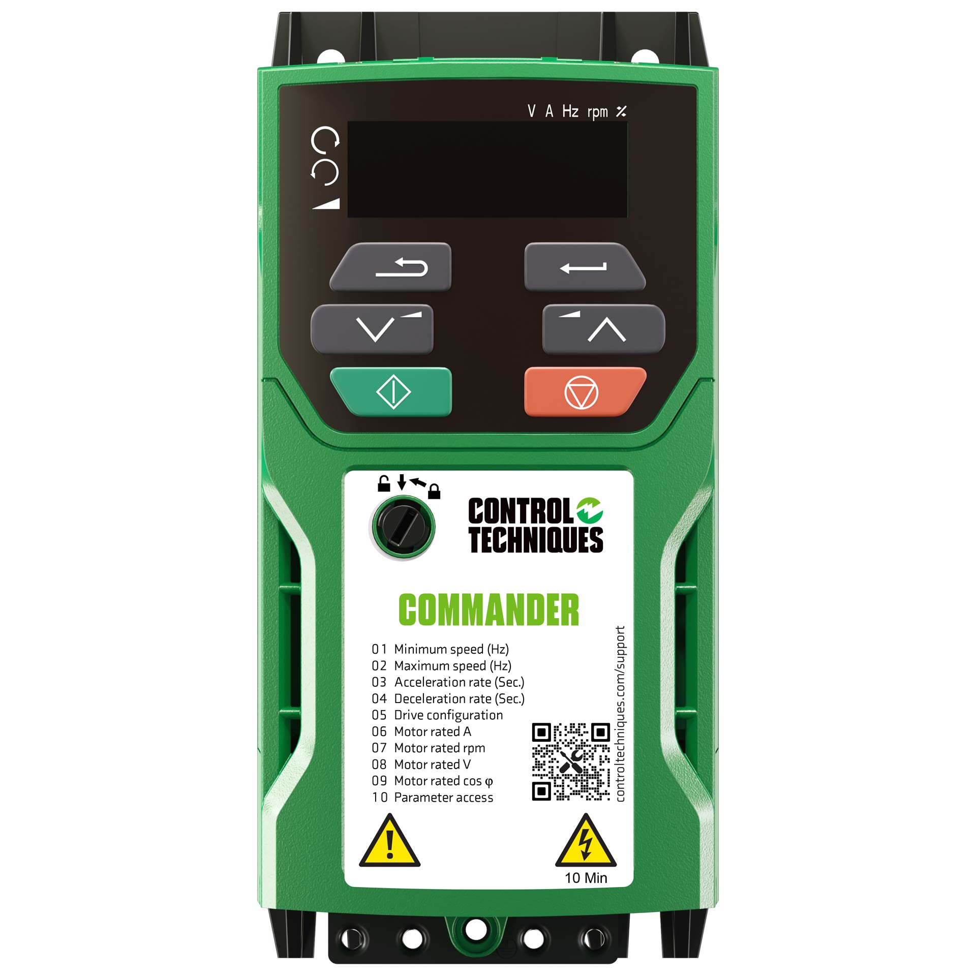 Commander Inverter Commander C300 2.2kW Three Phase AC Inverter | 415VAC | ACDC Drives