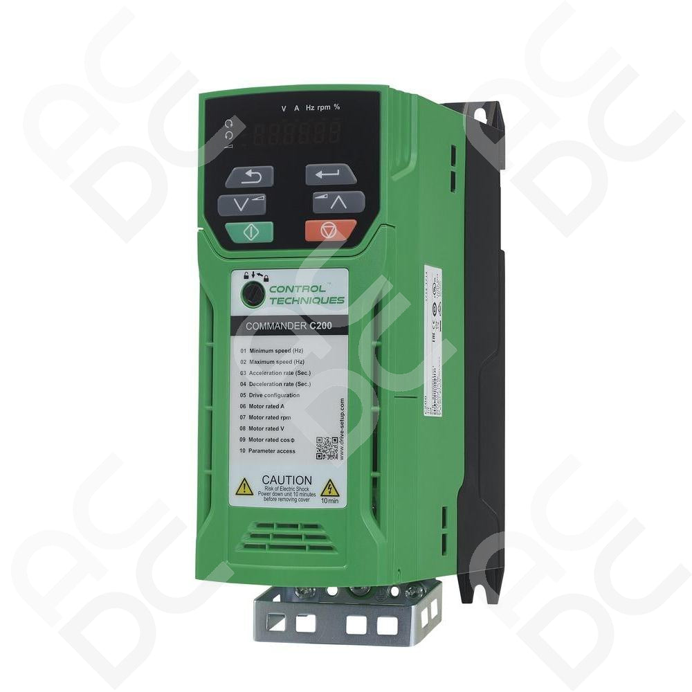 Commando Inverter Commander C200 1.1kW Three Phase AC Inverter | 415VAC | ACDC Drives