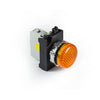 EMAS Yellow Metal Pilot Light - IP65 - CM0S0XS - 110-230VAC