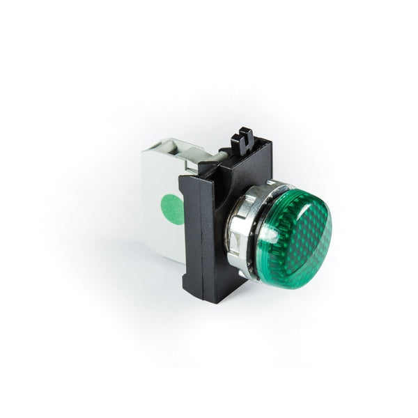 EMAS Green Metal Pilot Light - IP65 - CM0Y0XY - 110-230VAC