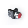 Metal Red Push Button - CM102DK - IP65 - 1 NO + 1 NC