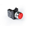 Metal Red Extended Push Button - CM101HK - IP65 - 2 NO