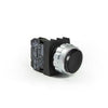 Encased Black Extended Push Button - H202HH - IP50 - 2 NC