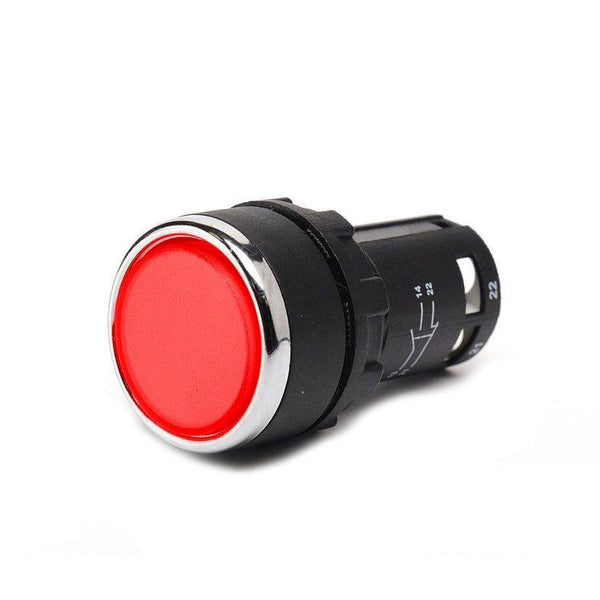 Monoblock Red Push Button - MB200DB - IP50 - 1 NC