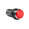 Monoblock Red Extended Button - MB100HK - IP50 - 1 NO