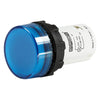 EMAS Monoblock Blue Flat Pilot Light - MBSD012M - IP50 - 12V