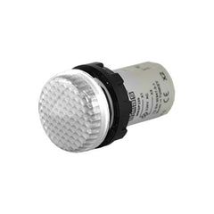 EMAS Monoblock White Round Pilot Light - MBSP024B - IP50 - 24V