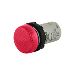 EMAS Monoblock Red Round Pilot Light - MBSP024K - IP50 - 24V