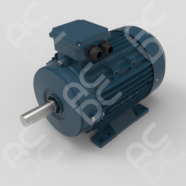 22kW Motor 2P 415V-690V IE2 180 Frame - Cast Iron - UM - B3