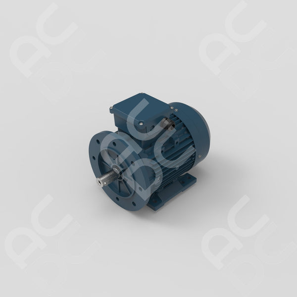 1.5kW 4 Pole IE3 3 Phase B35 Motor - Aluminium - Universal Motors