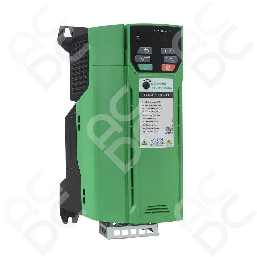 Commander Inverter Commander C200 5.5kW Three Phase AC Inverter | 415VAC | ACDC Drives